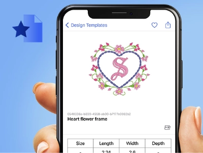 Get inspired with embroidery and cutting designs.