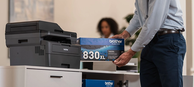 Built to work seamlessly with Brother printers